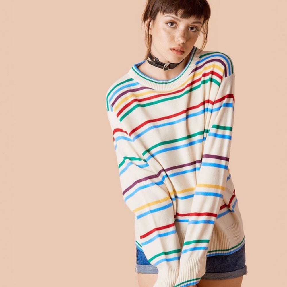 UNIF hoser striped sweater